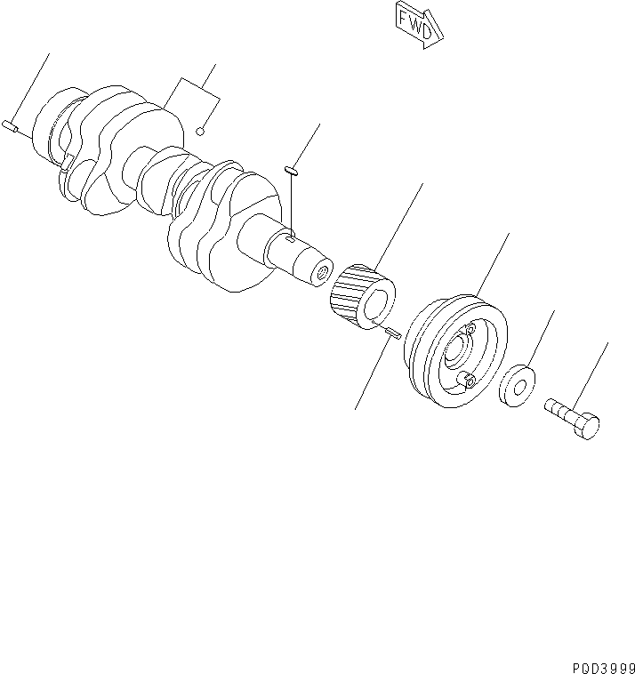 Ключ 453-076 KOMATSU