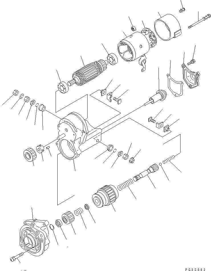 HOLDER ASS'Y YMX0285100460 KOMATSU