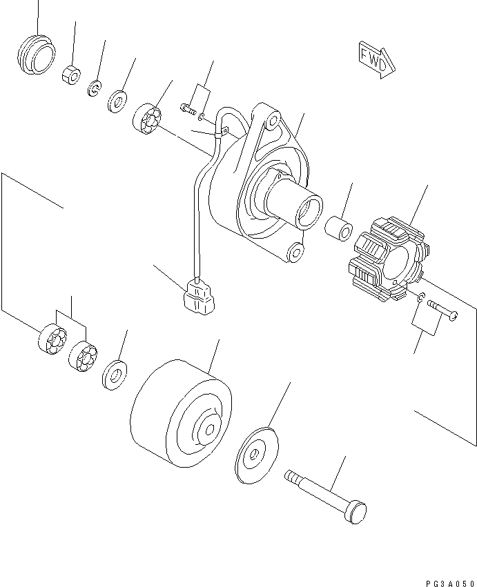 Пластина YMXM08138 KOMATSU