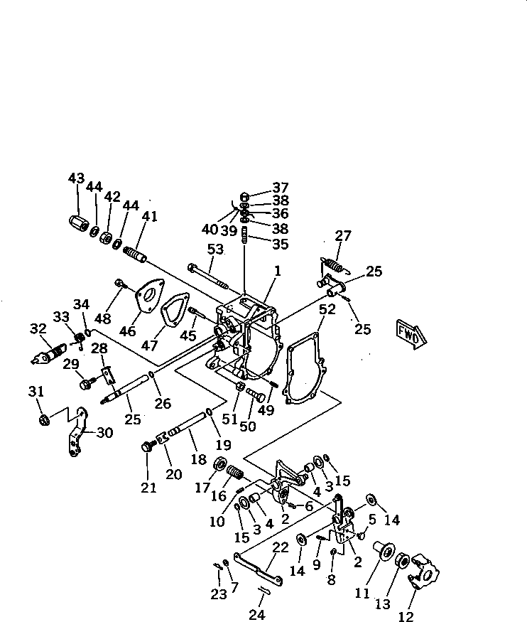 SPRING,REGULATOR YM119260-66010 KOMATSU