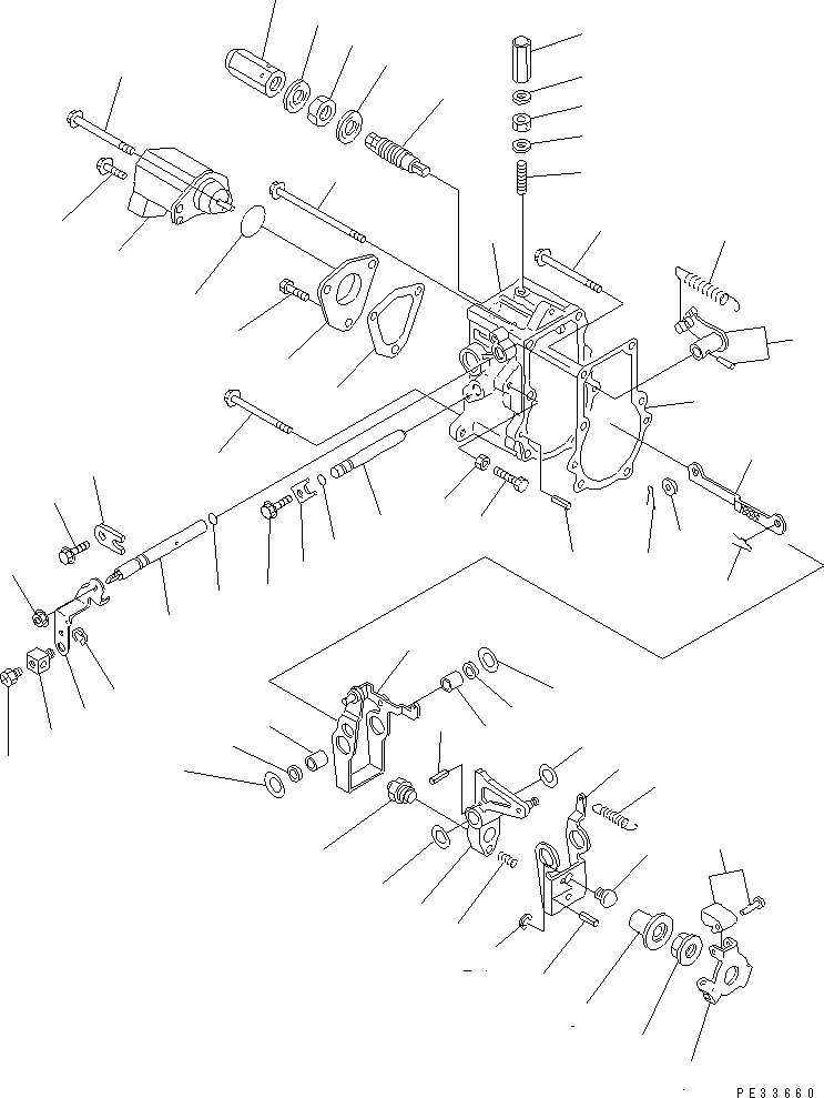 LIMITER YM119600-61530 KOMATSU