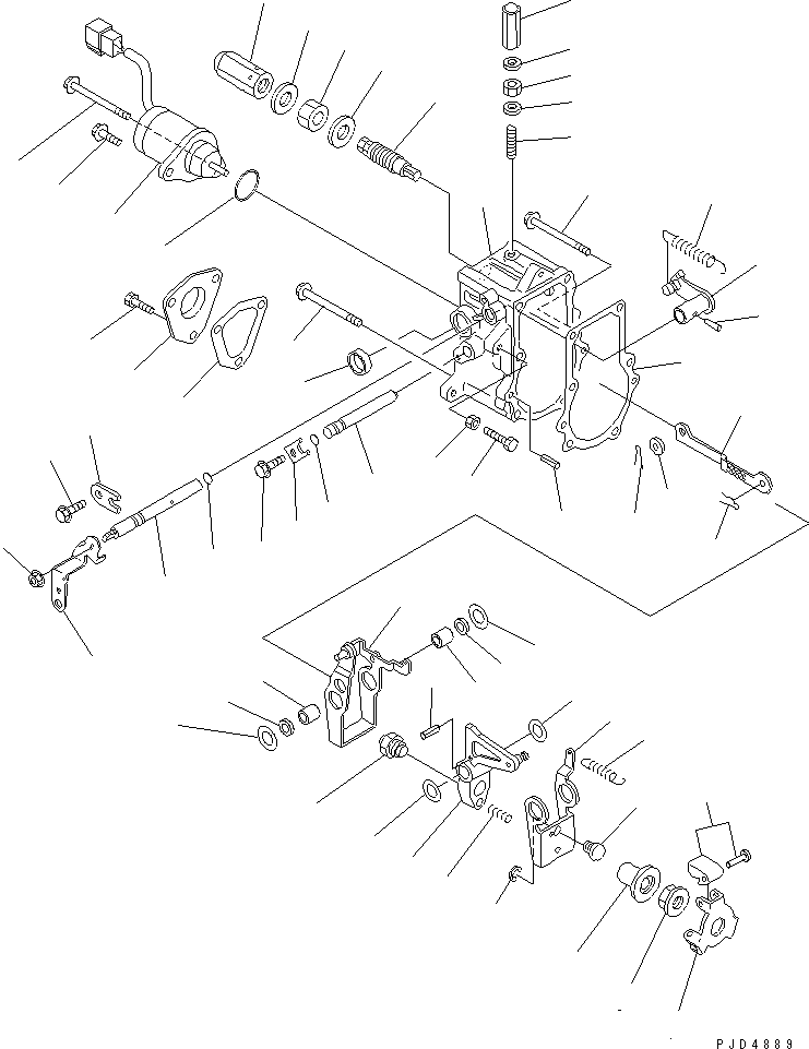 SPRING, REGULATOR YM119256-66010 KOMATSU