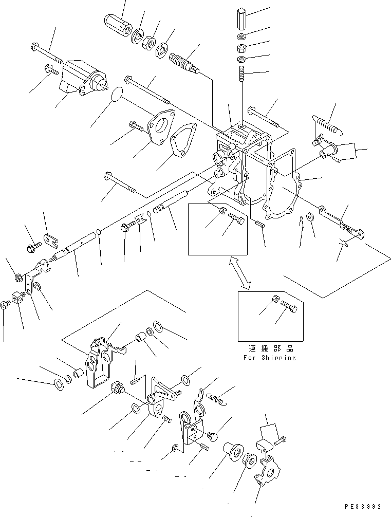 LIMITER YM119629-61510 KOMATSU