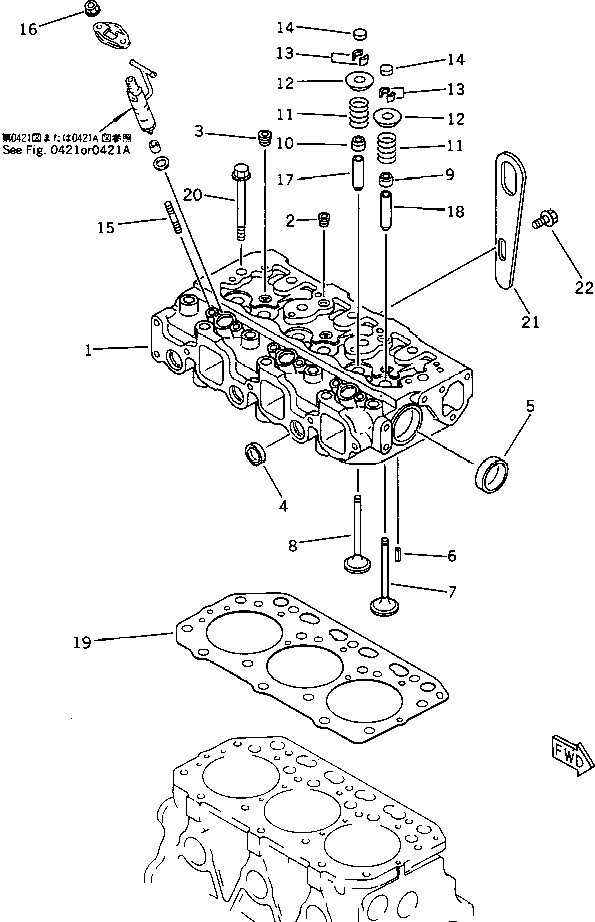 GASKET,HEAD (KIT) YM129100-01330 KOMATSU