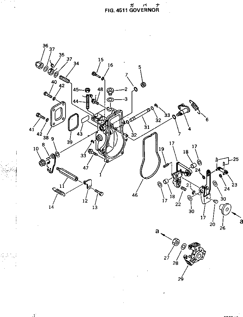 Предупреждающая табличка YM129130-51960 KOMATSU