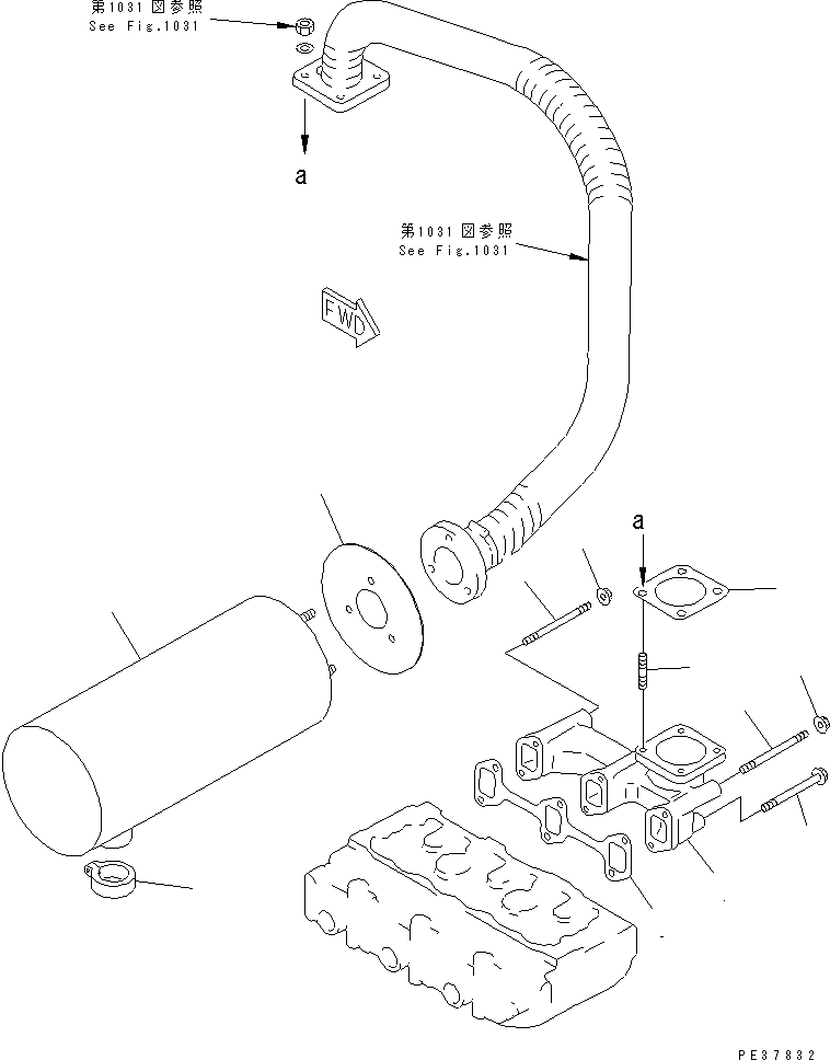 Прокладка \0\YM124701-11910 KOMATSU