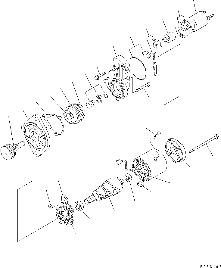 Выключатель YM171008-55730 KOMATSU