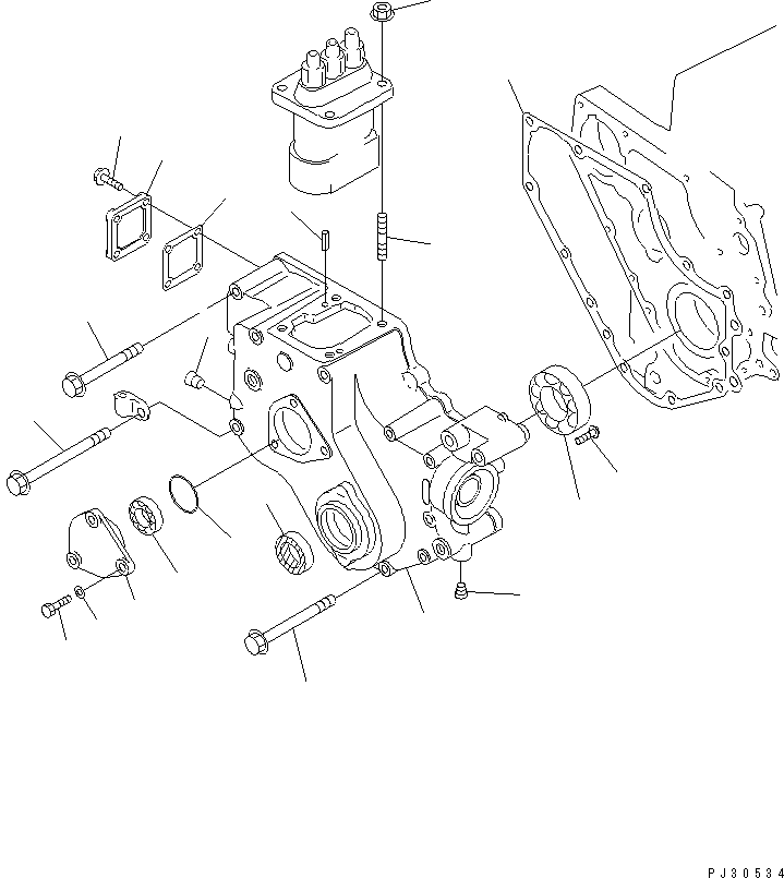 Болт YM121456-91981 KOMATSU