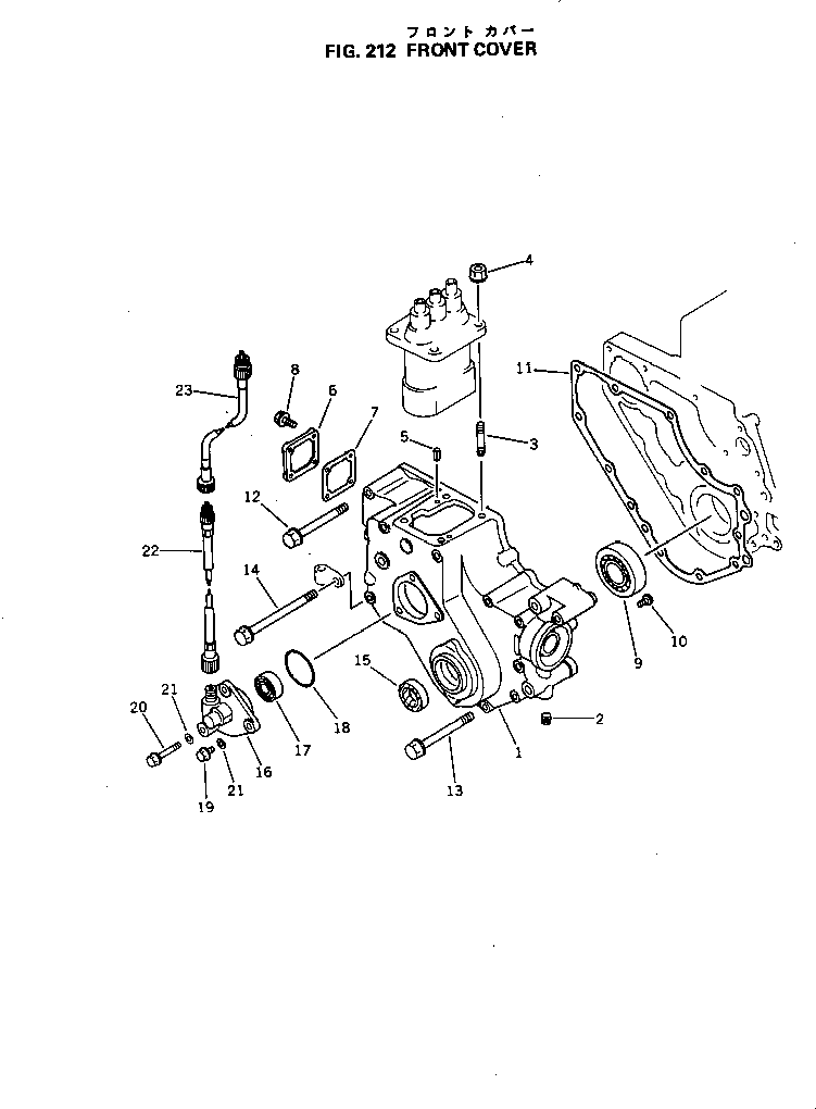 SENDER YM121456-91400 KOMATSU