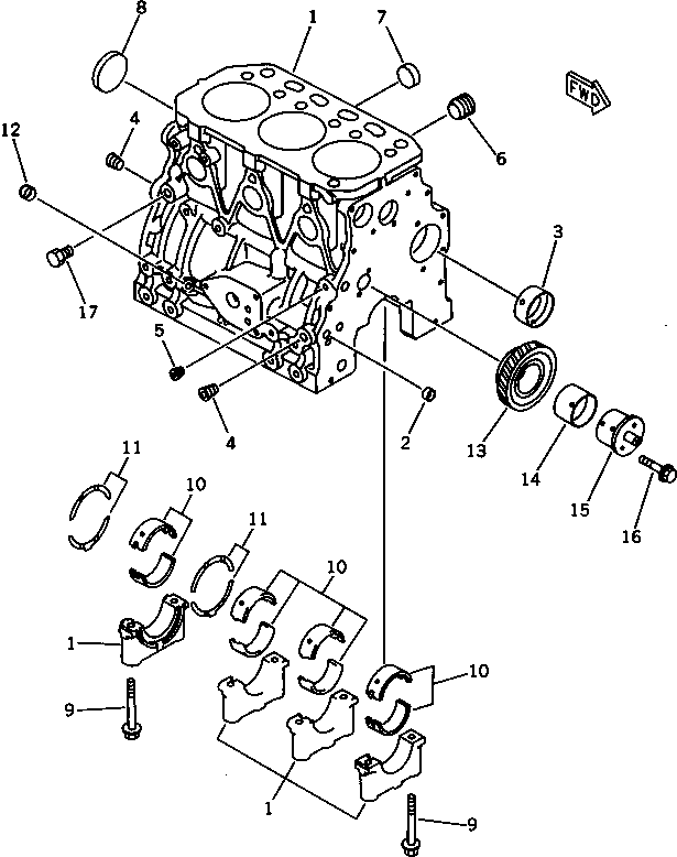 Шестерня YM129189-25100 KOMATSU
