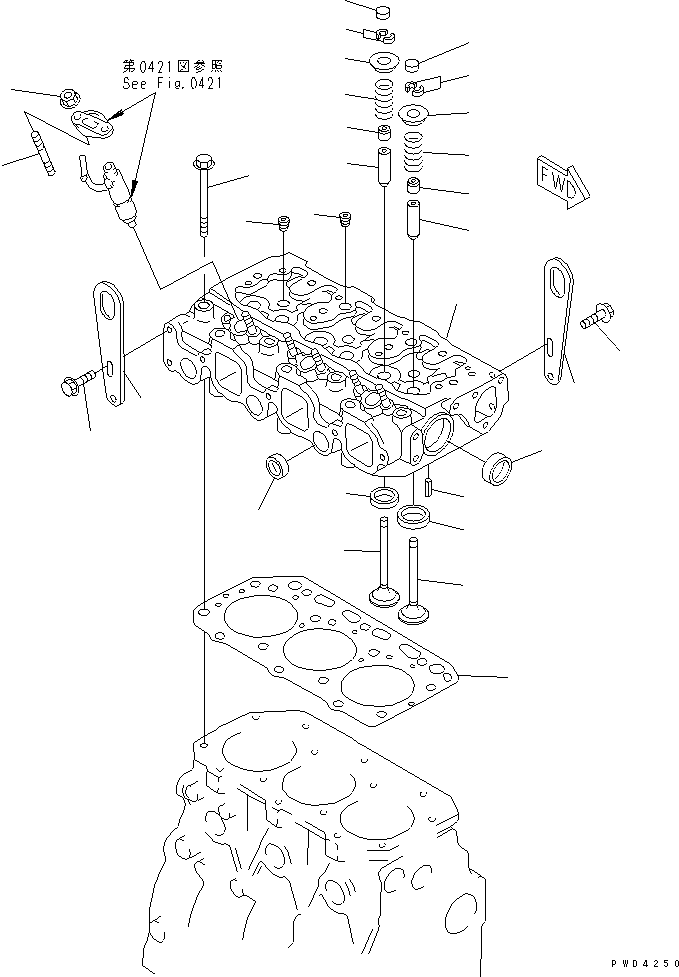 SEAT,INTAKE VALVE YM129470-11080 KOMATSU