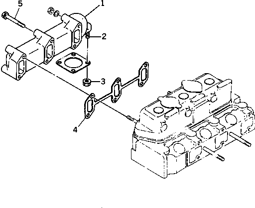 MANIFOLD ASS'Y YM729327-13500 KOMATSU