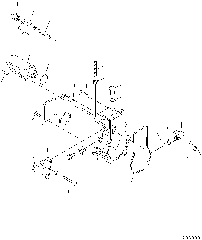SPRING,GOVERNOR \0\YM171353-61710 KOMATSU