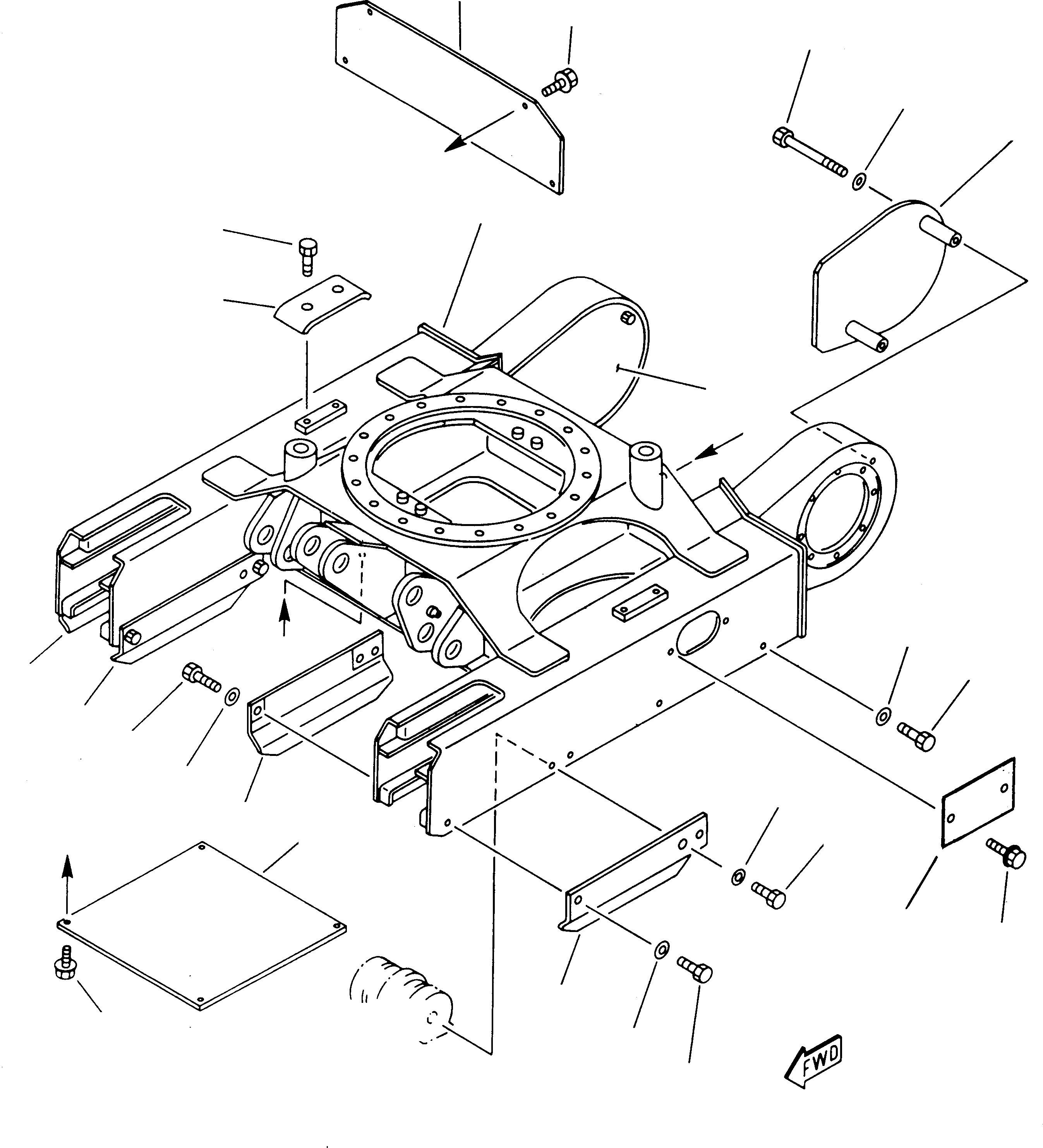 PROTECTION, R.H. 500158664 KOMATSU