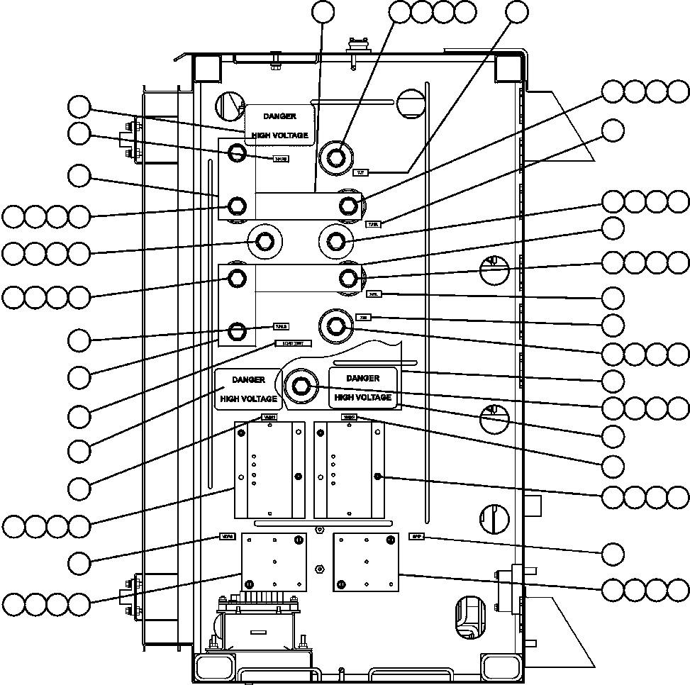 Панель резисторов PB4267 KOMATSU