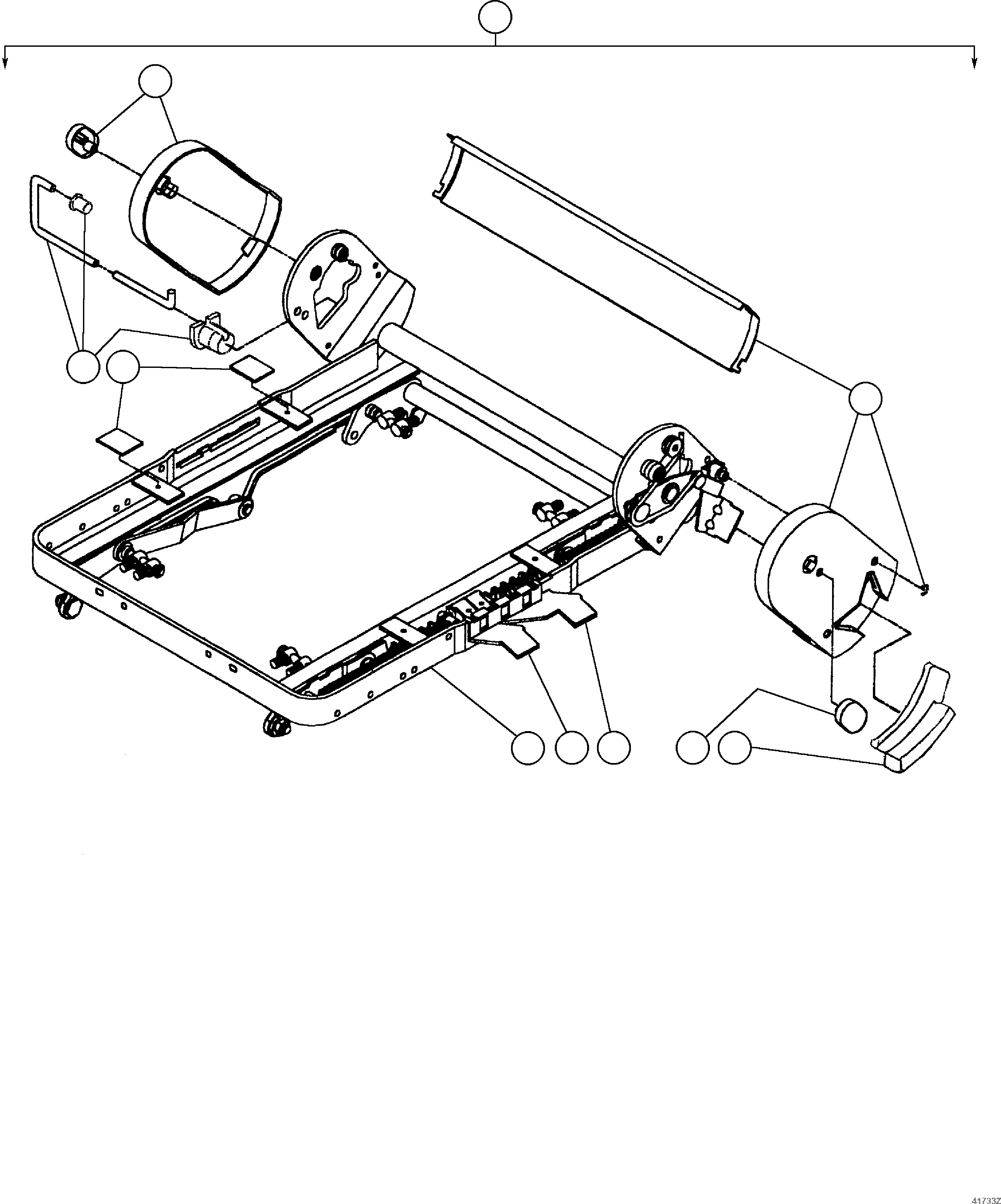 HANDLE, REAR XA2245 KOMATSU