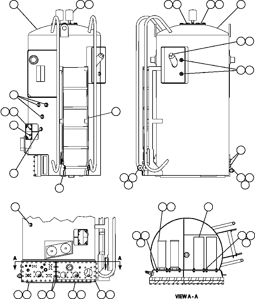 трубная пробка - 1/2" C5771 KOMATSU