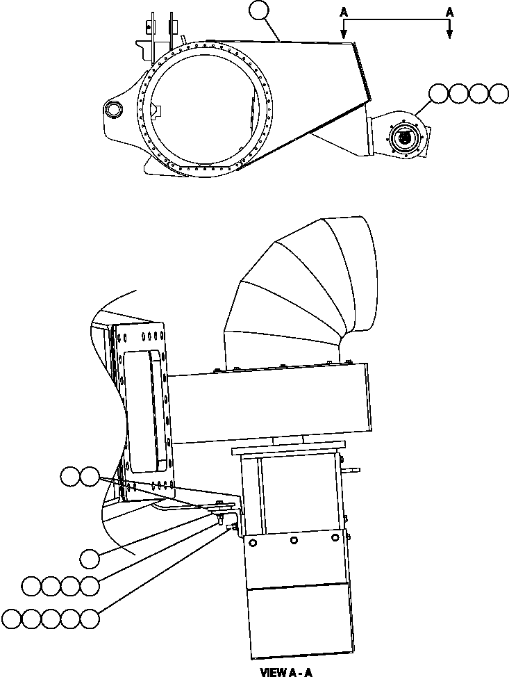 Винт с головкой - 1/2" - 13NC X 3" C1620 KOMATSU
