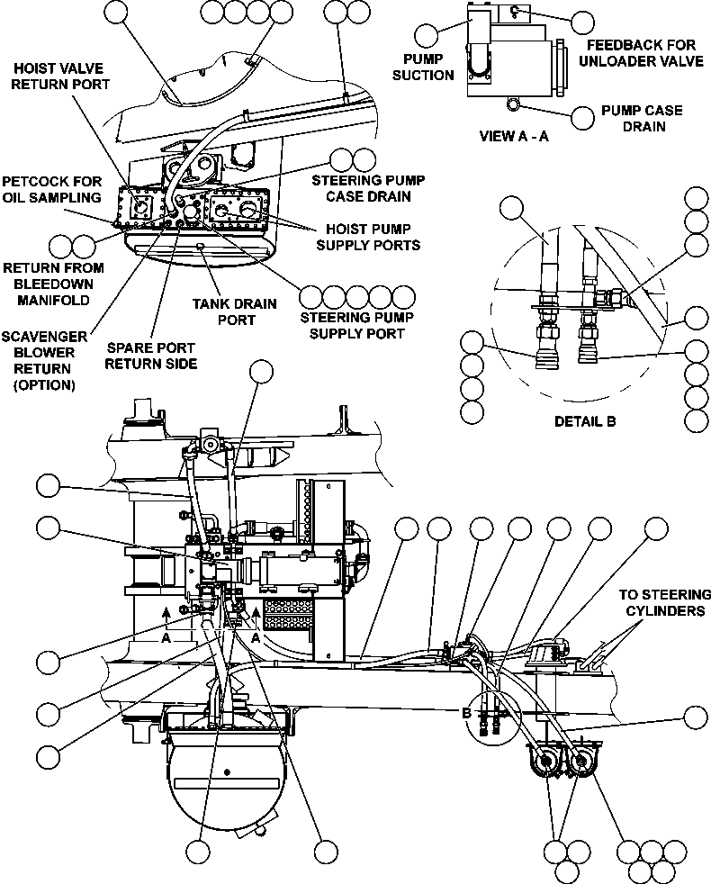 COUPLING, HYDRAULIC PB4685 KOMATSU