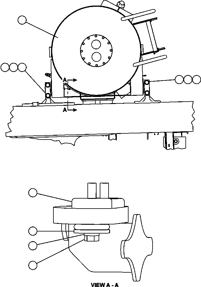 Винт с головкой - M24 X 3.00 X 150 MM0159 KOMATSU