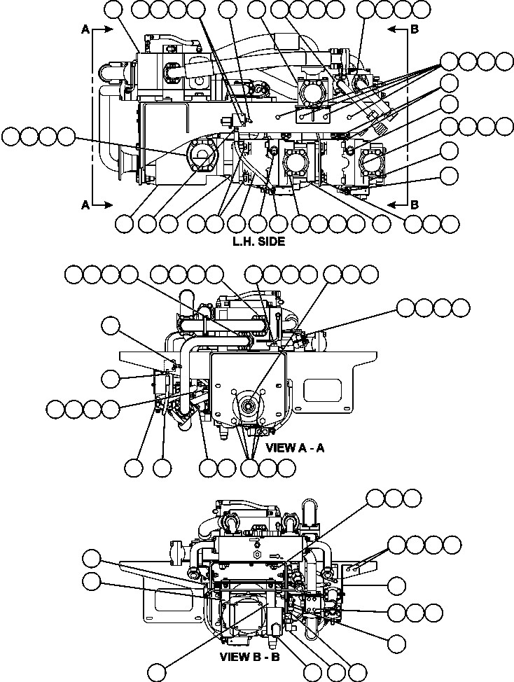 винт с головкой - 5/8" - 11NC X 1 1/4" C7595 KOMATSU