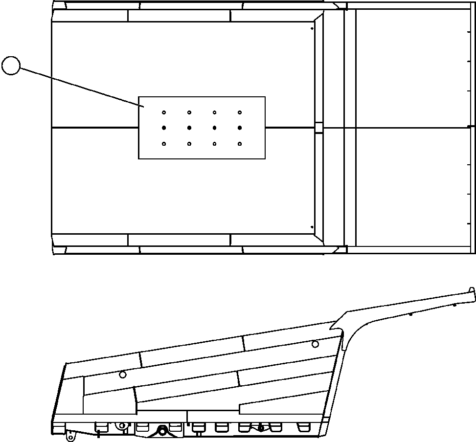 PLATE, IMPACT (4) EG9004 KOMATSU