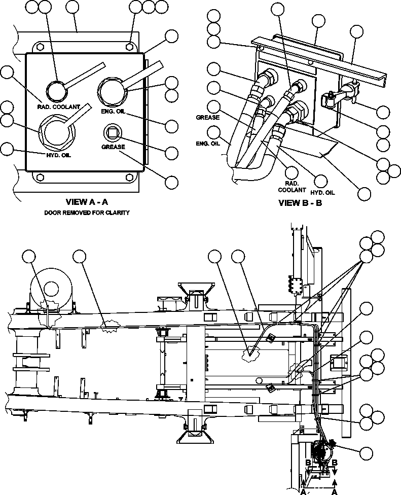 RECEIVER ASSEMBLY (COOLANT) PB9211 KOMATSU