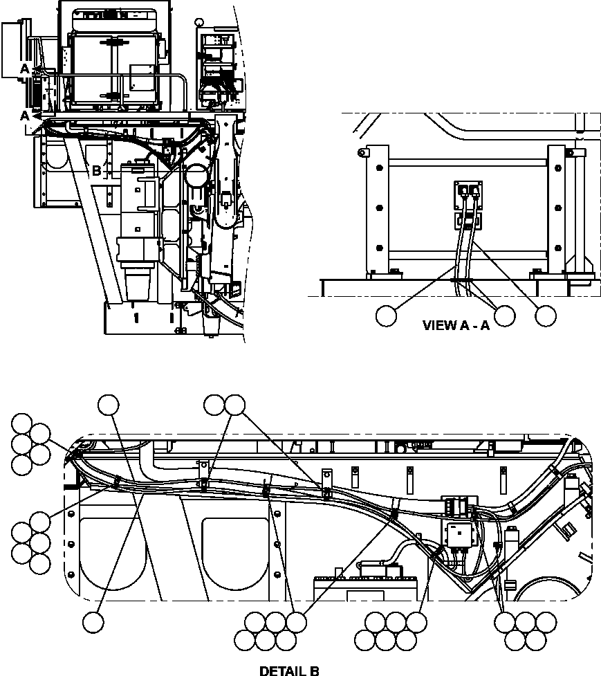 CABLE, L.H. SCOREBOARD EL1702 KOMATSU