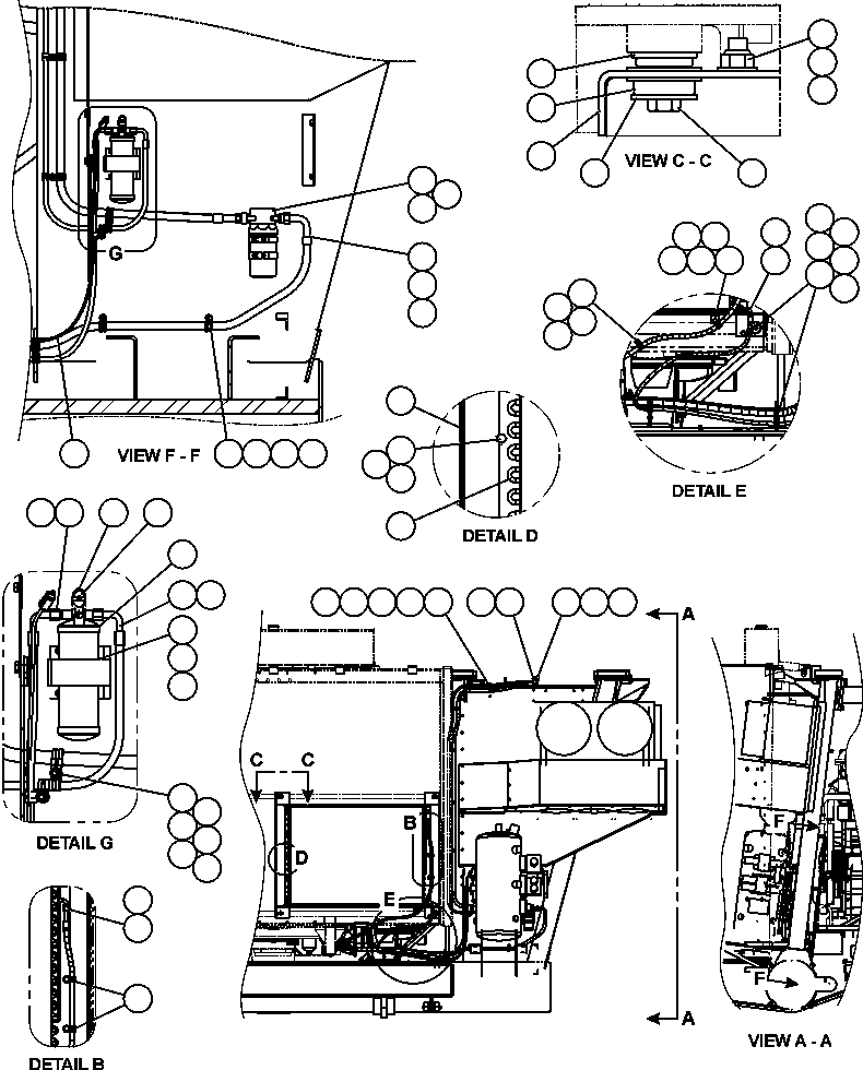 Гидроаккумулятор PC1830 KOMATSU