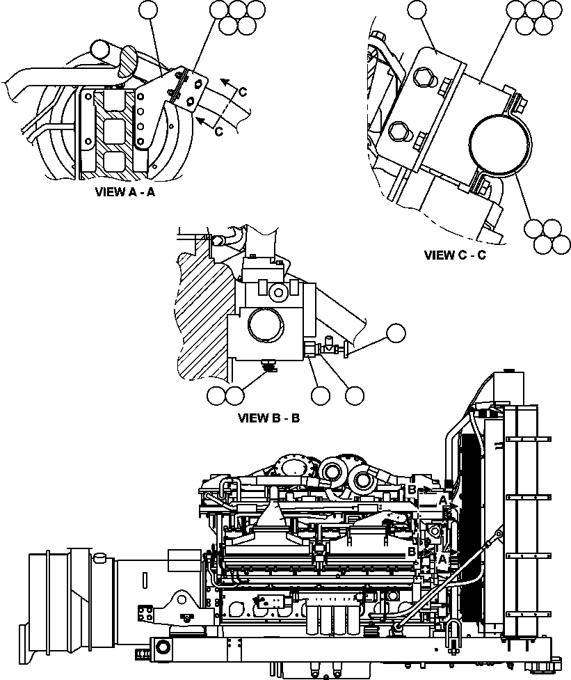 SENDER, COOLANT TEMPERATURE PC0607 KOMATSU