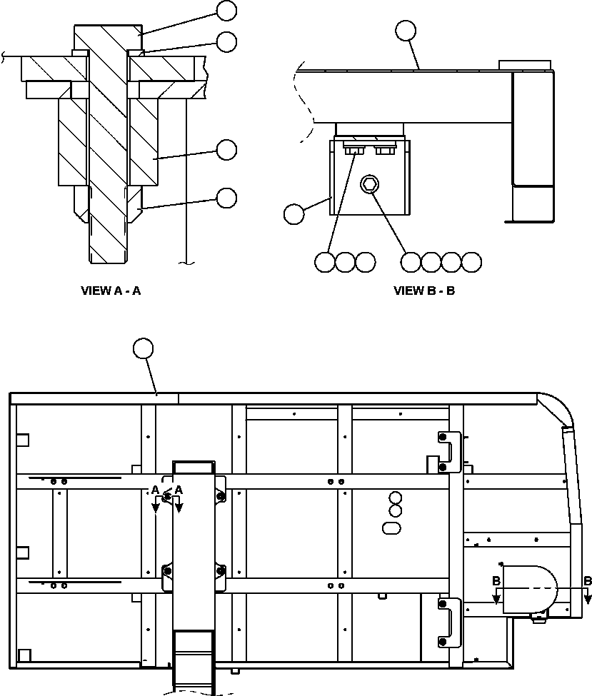 DECK, R.H. EM5050 KOMATSU