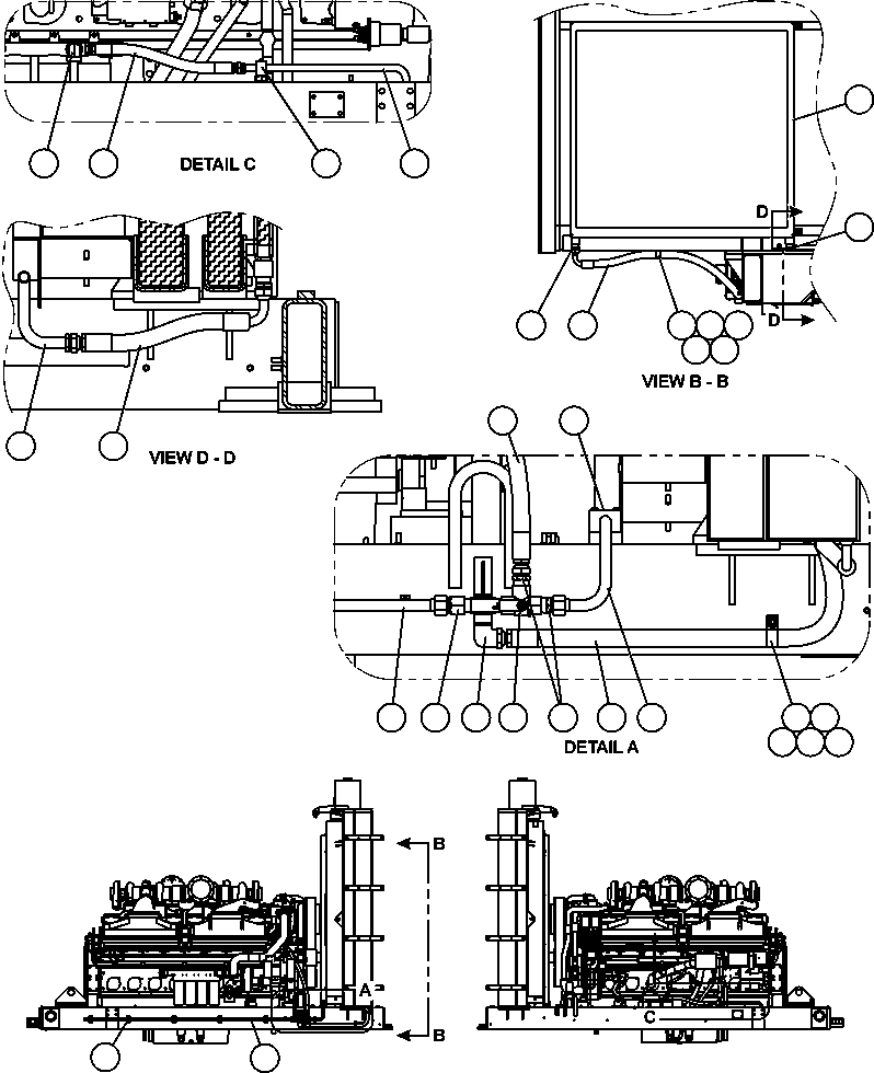 Трубка EK9064 KOMATSU