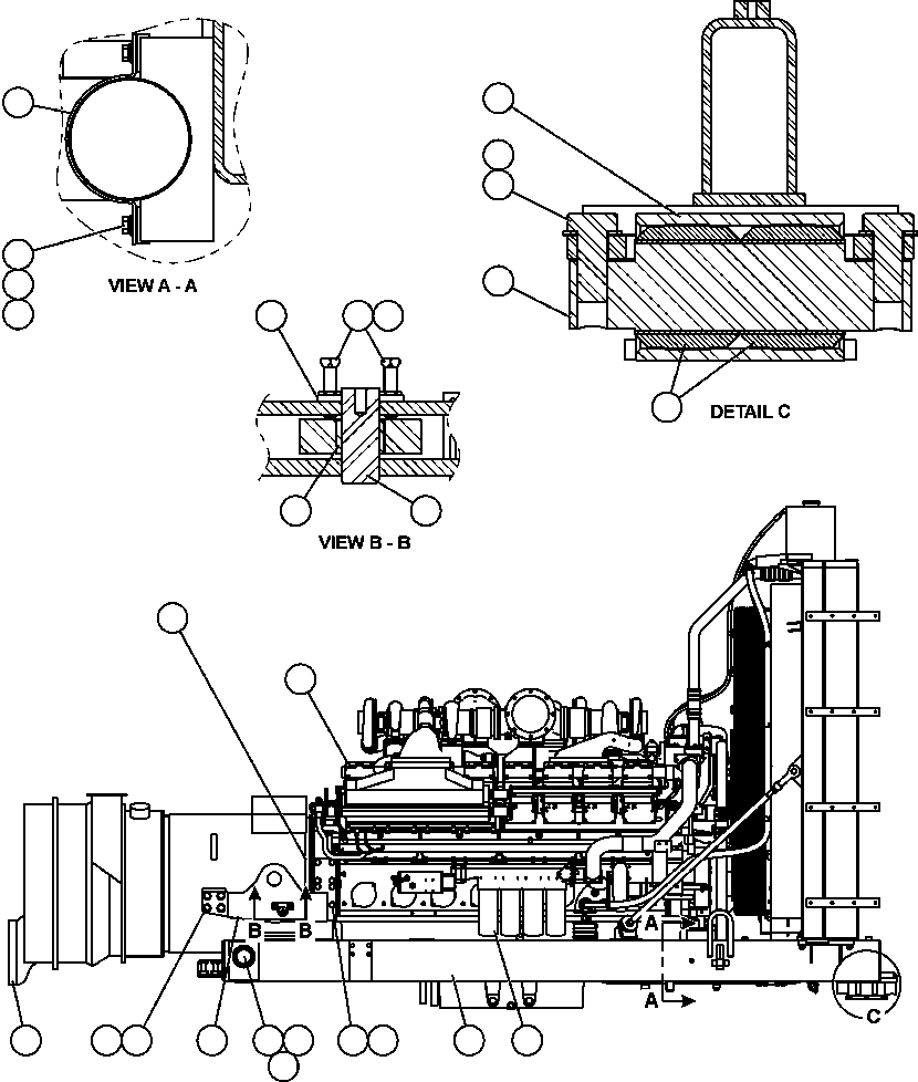 SUB-FRAME EM3992 KOMATSU