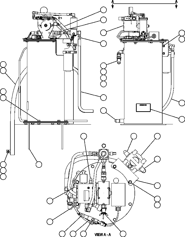 PUMP/CONTAINER, LUBE (SEE INDEX) PC1896 KOMATSU