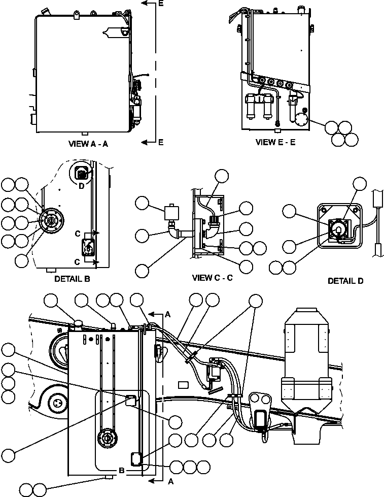 Шланг HA0984 KOMATSU