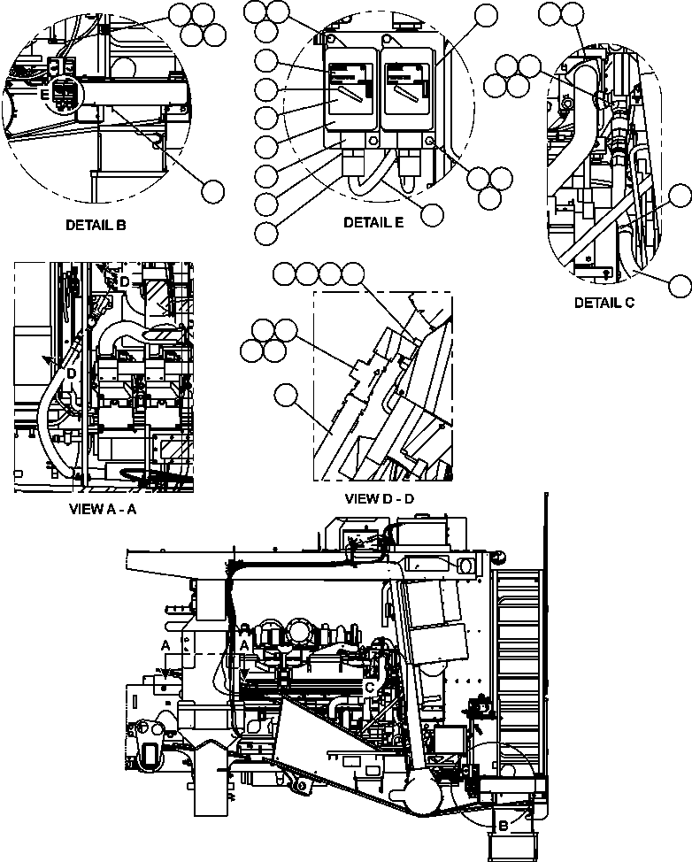 Обратный клапан PC1912 KOMATSU