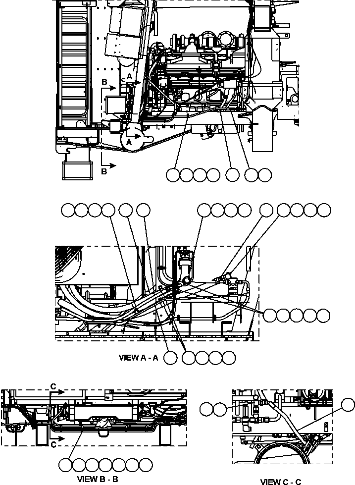 STEM, HOSE PB0513 KOMATSU