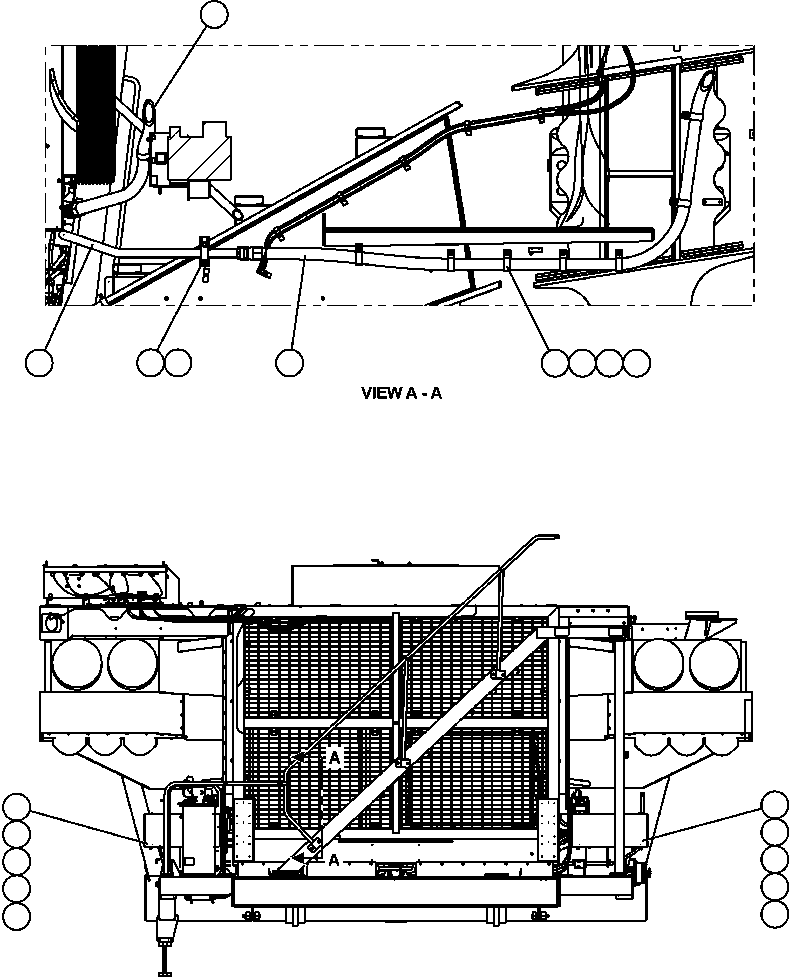 MOUNTING, HEATER EL6646 KOMATSU