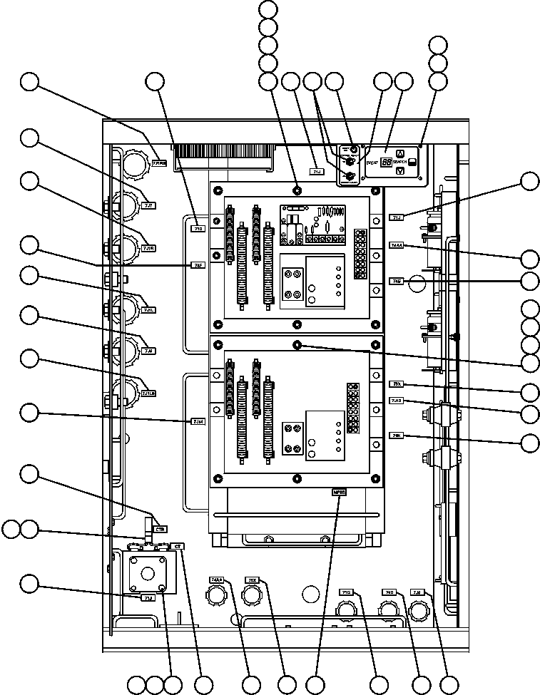 TRANSFORMER, CURRENT PB4262 KOMATSU