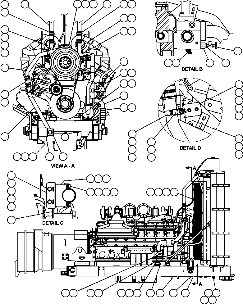 Кронштейн EL7057 KOMATSU