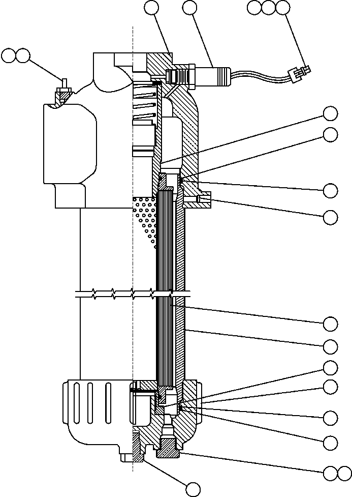 фильтрующий элемент AK3570 KOMATSU