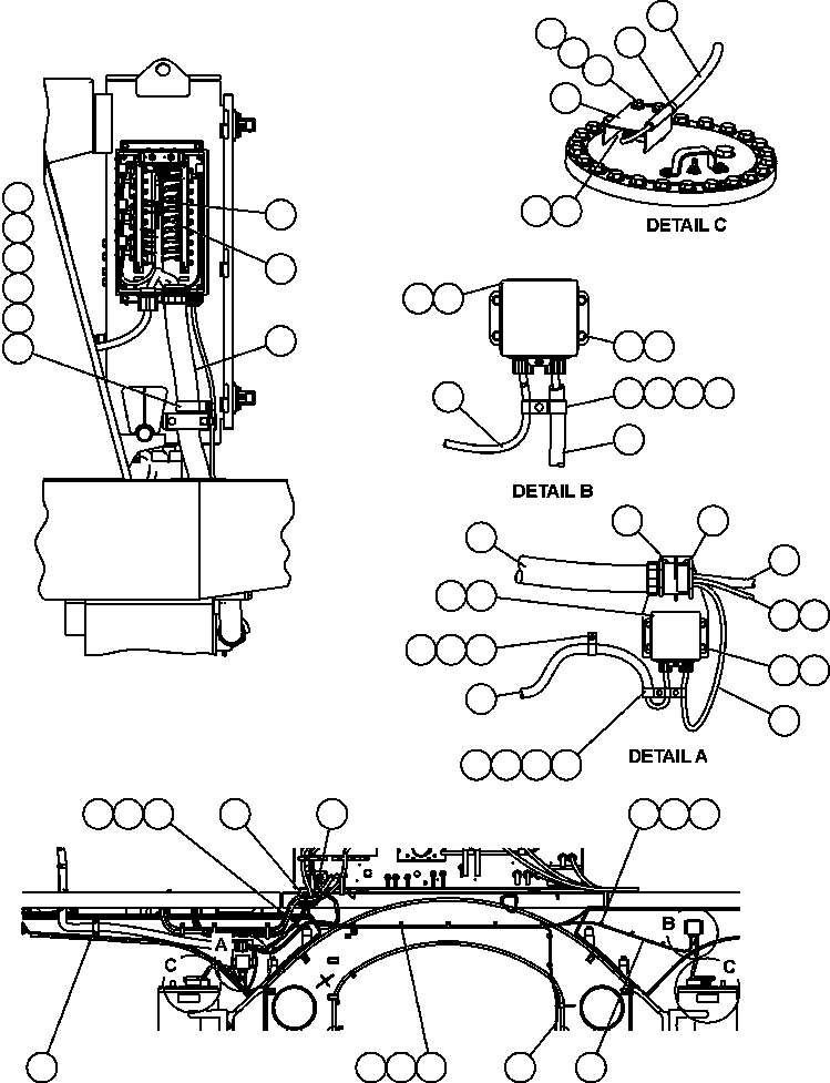 Кабель EJ9263 KOMATSU