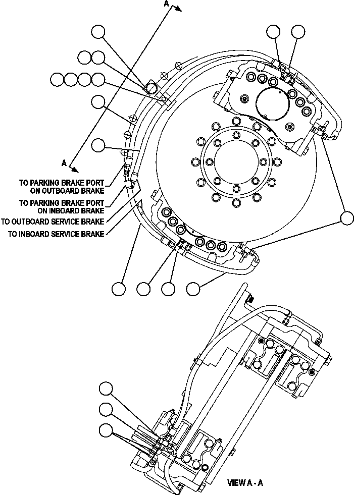 Опора EJ8804 KOMATSU