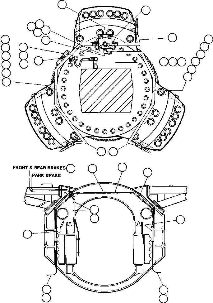 Соединительная колодка TY2147 KOMATSU