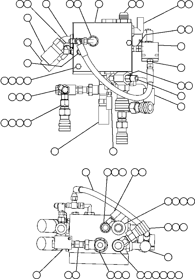 Шланг HA6716 KOMATSU