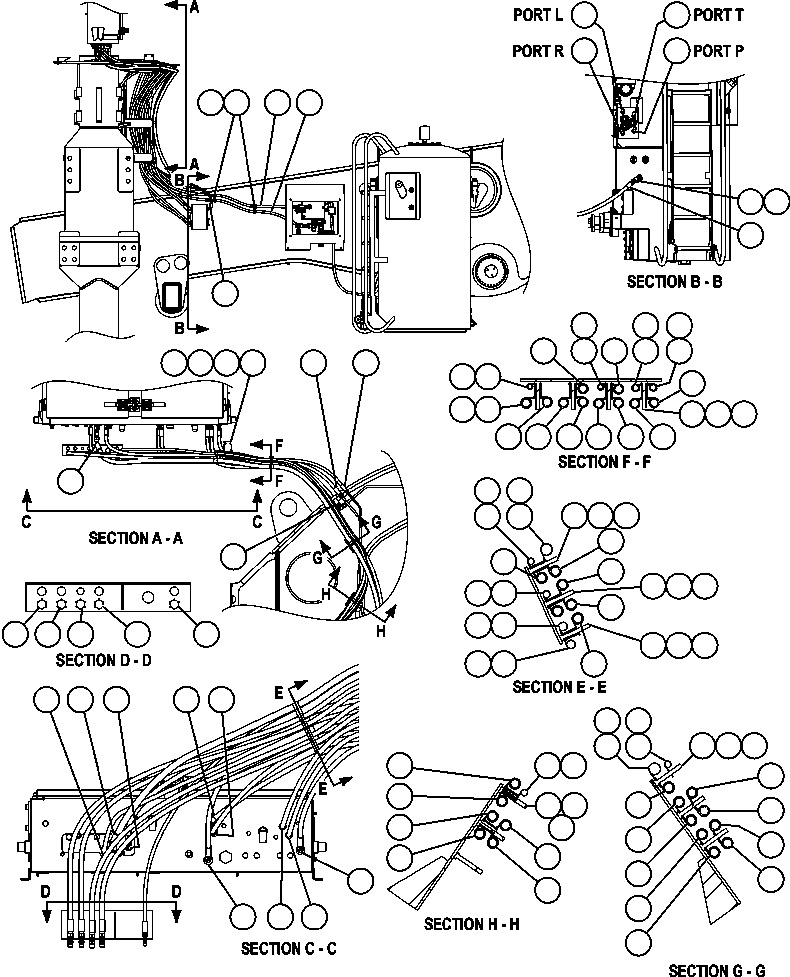 Шланг HA6319 KOMATSU