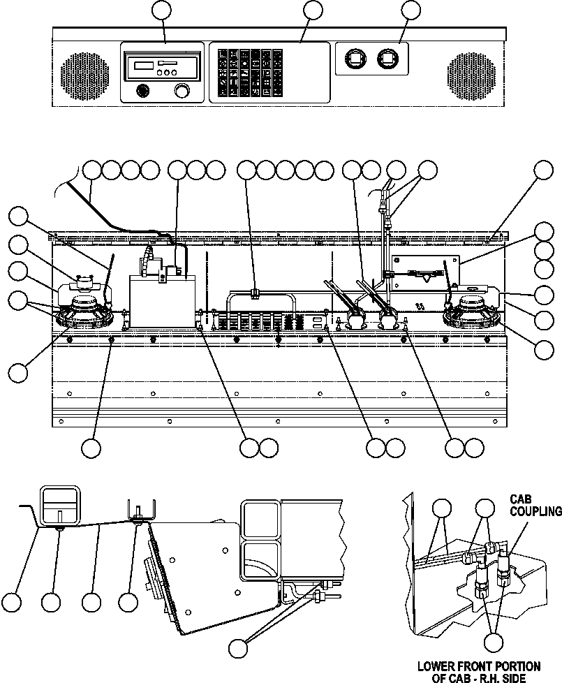 ADAPTER, ANTENNA EJ7875 KOMATSU