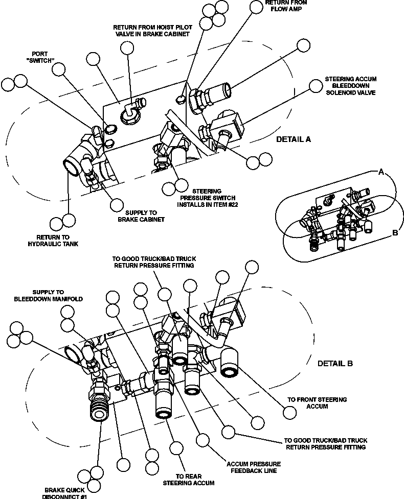 Шланг HA7368 KOMATSU