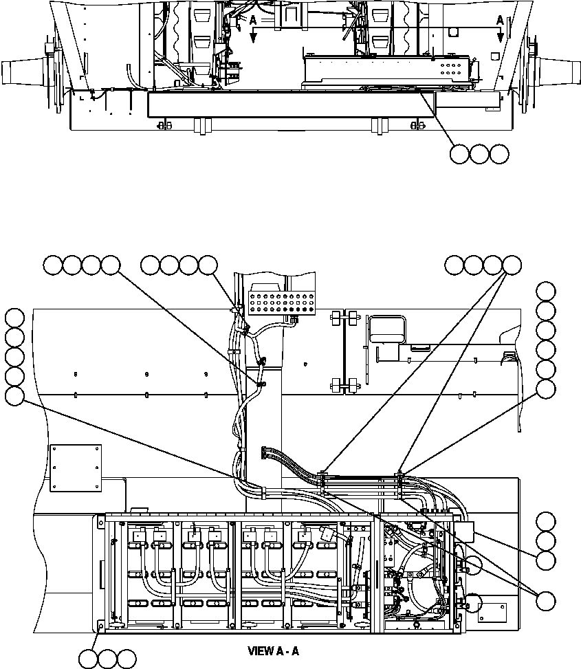 Кабель CH4073 KOMATSU