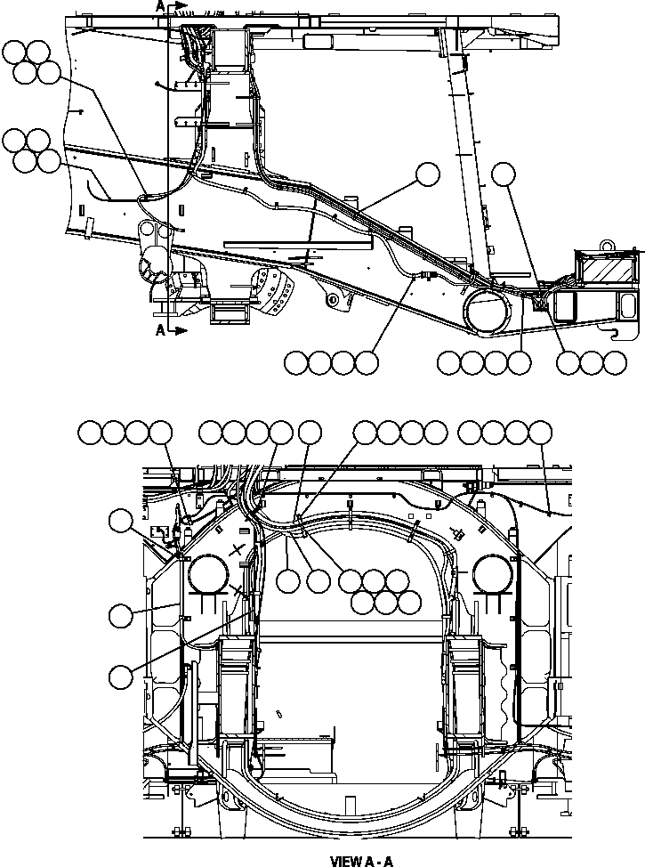 Опора EL3706 KOMATSU
